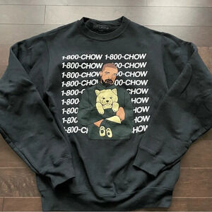 Dog Limited Drake 1-800-Chow Men’s Small Crewneck Sweatshirt